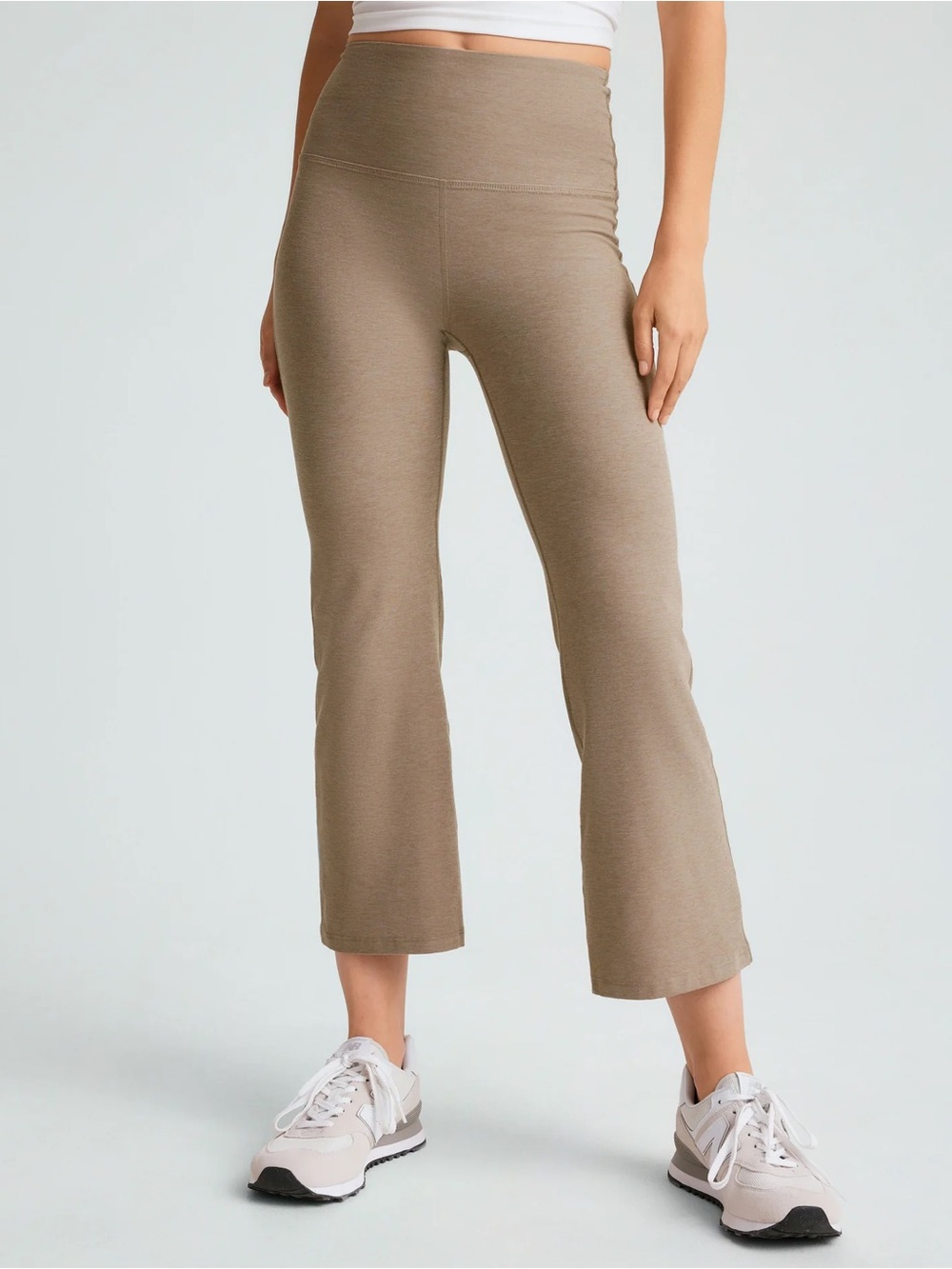 Beyond Yoga Spacedye™ Retro Cropped Pant, medium, birch heather - Picture 2 of 12